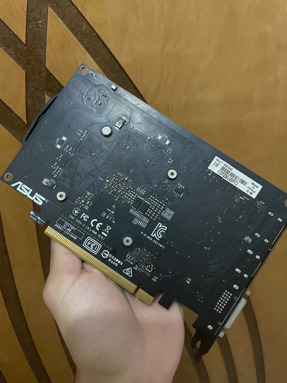 PLACA DE VÍDEO GTX 1650487315908718776323