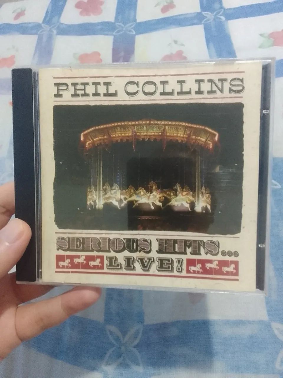 Cd Phil Collins serious hits live usado