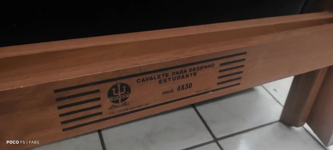 Cavalete para desenho Trident 4830 - Foto 5