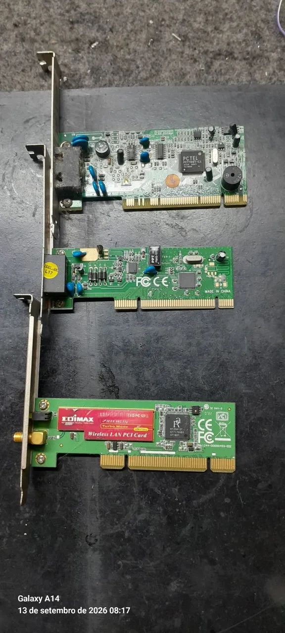 placas internas computador antigo  - Foto 3