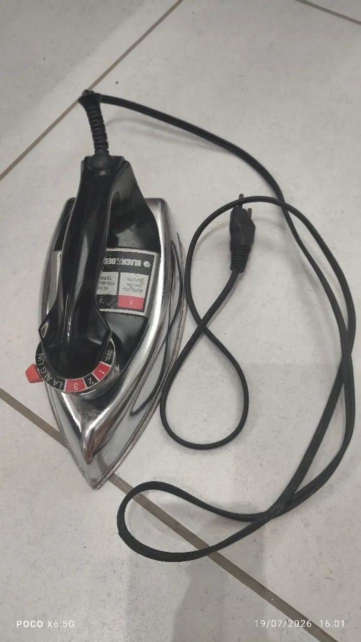 Ferro de passar Black and decker