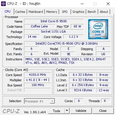 Processador Intel Core i5 9500 3,00GHz - Foto 5