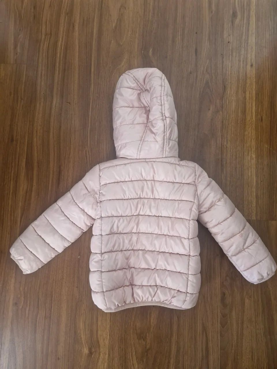 Jaqueta Puffer Rosa Infantil  - Foto 2