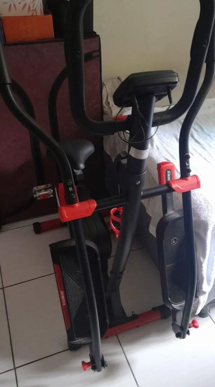 Bicicleta e eliptico 2 em 1 