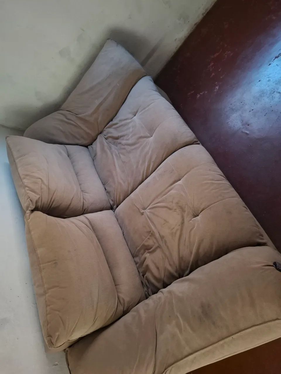 SOFÁ 2 LUGARES E BICAMA USADO  - Foto 3