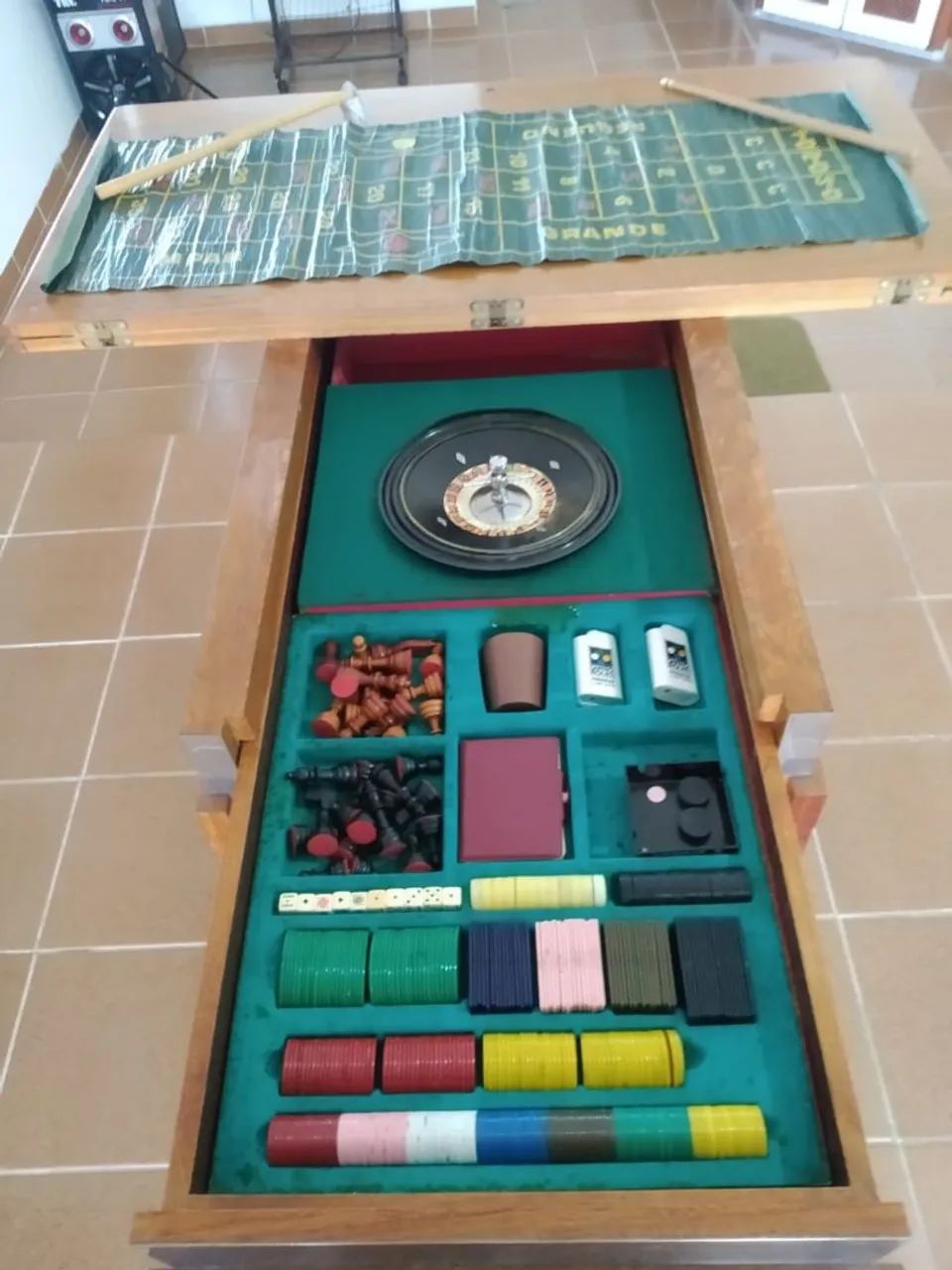 Mesa Jogos Casino Versatil