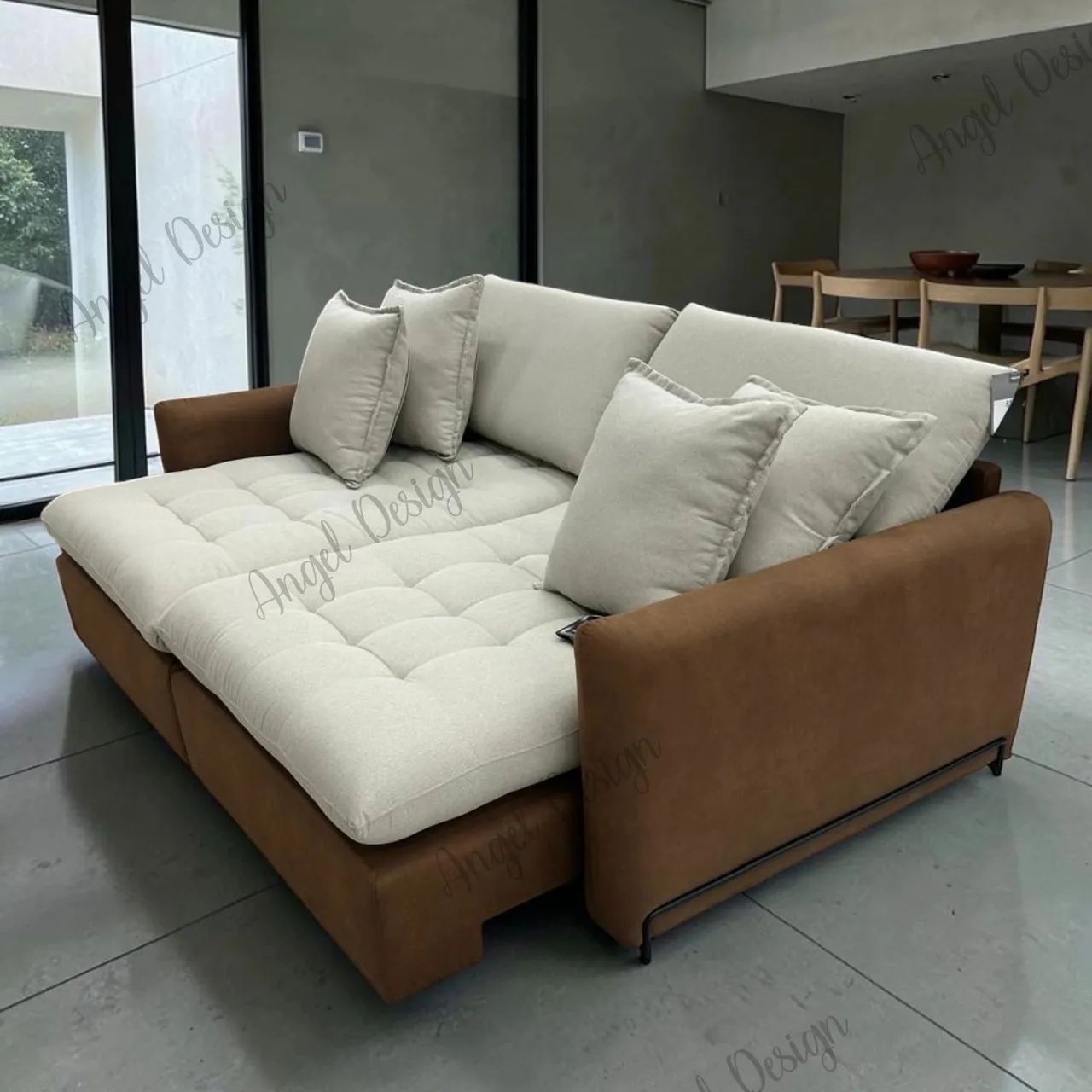 Sofá Lamborghini slim compacto molas ensacadas  - Foto 3