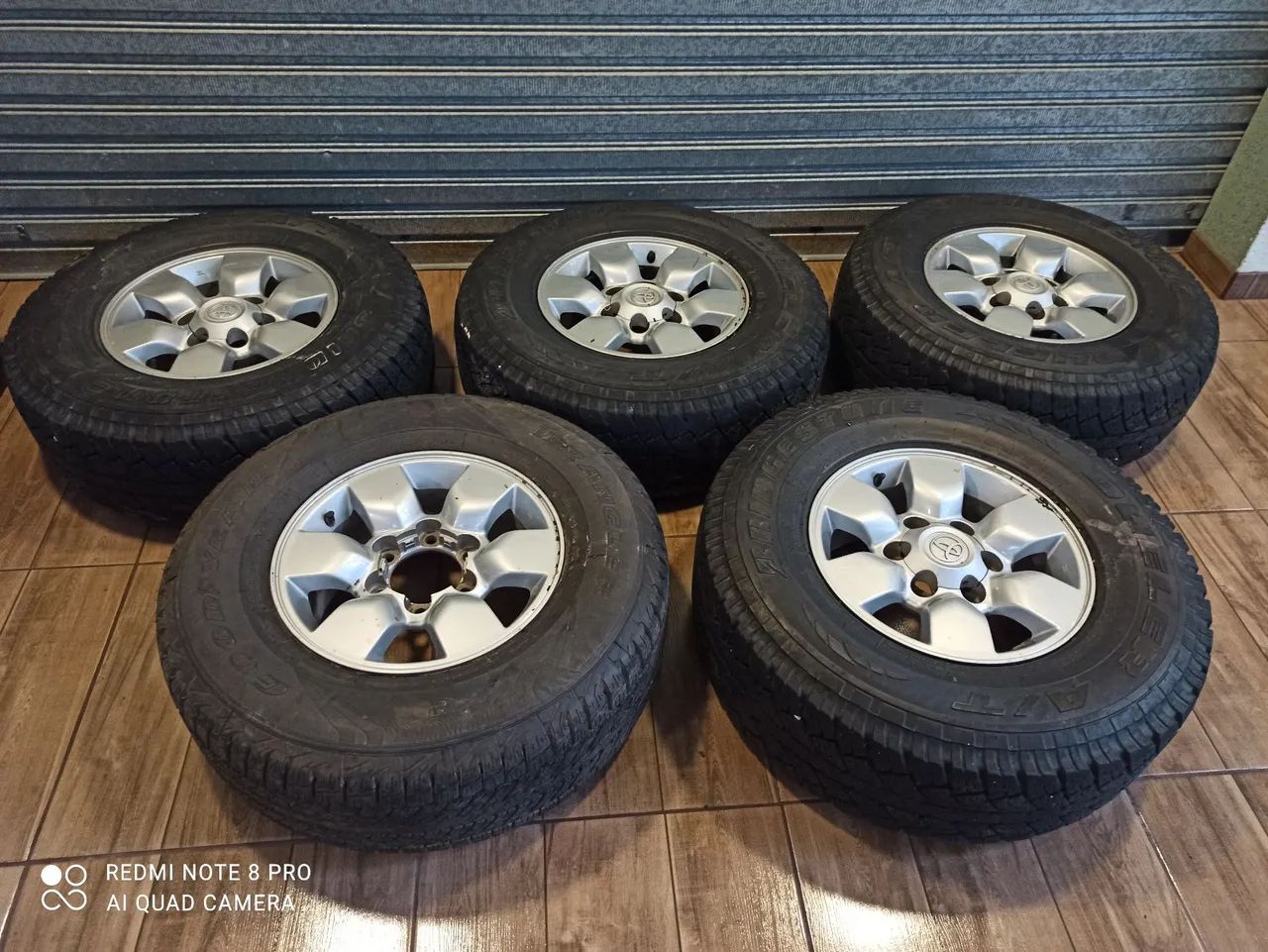 Roda  e pneus  hilux - Foto 5