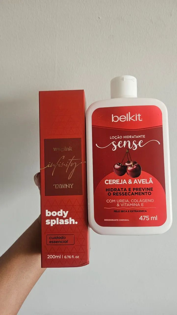 Kit body splash wepink + hidratante belkit - Foto 2