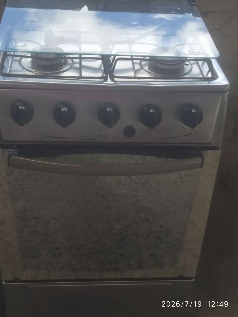 Fogão 4 bocas automático 