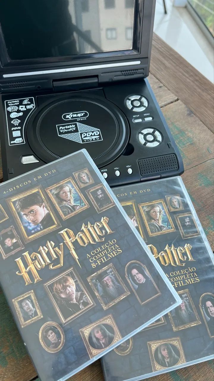 Harry Potter A Coleção Completa 8 Filmes em DVD