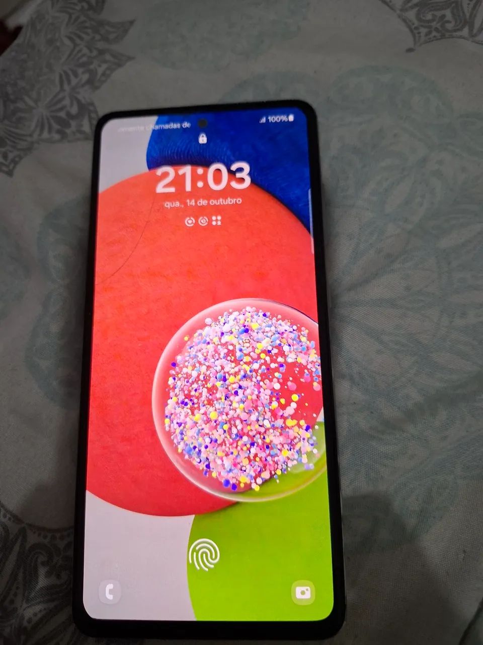 Celular A52S smartphone Samsung em bom estado  - Foto 2