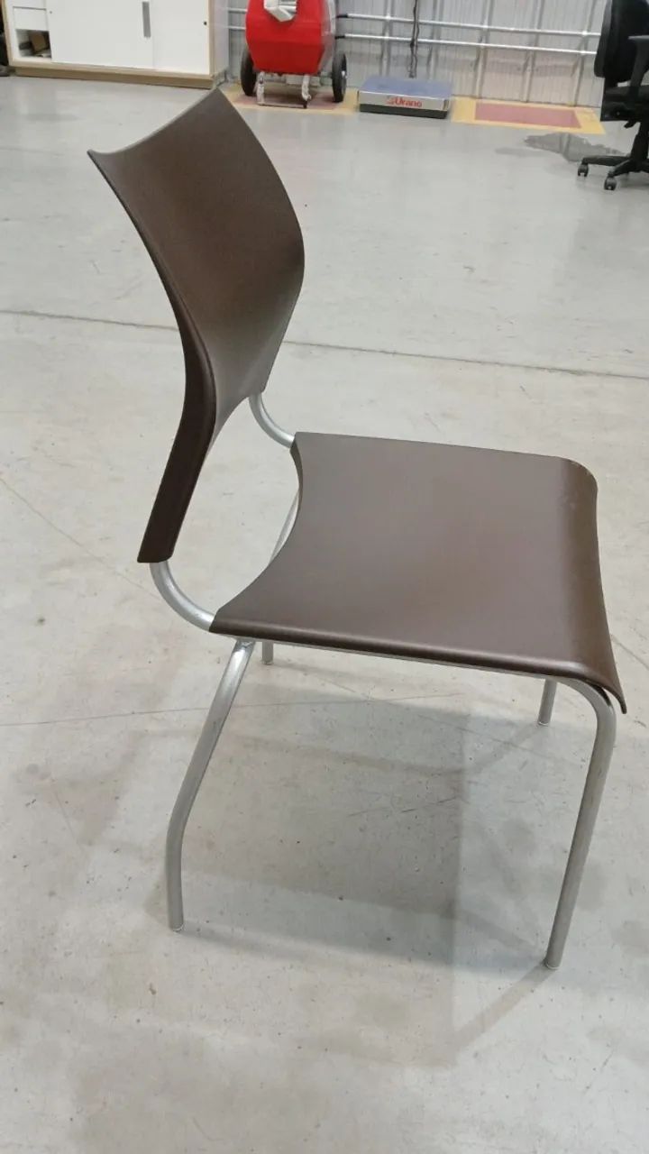 Cadeira Móveis Carraro 357 - Cacau - Foto 3