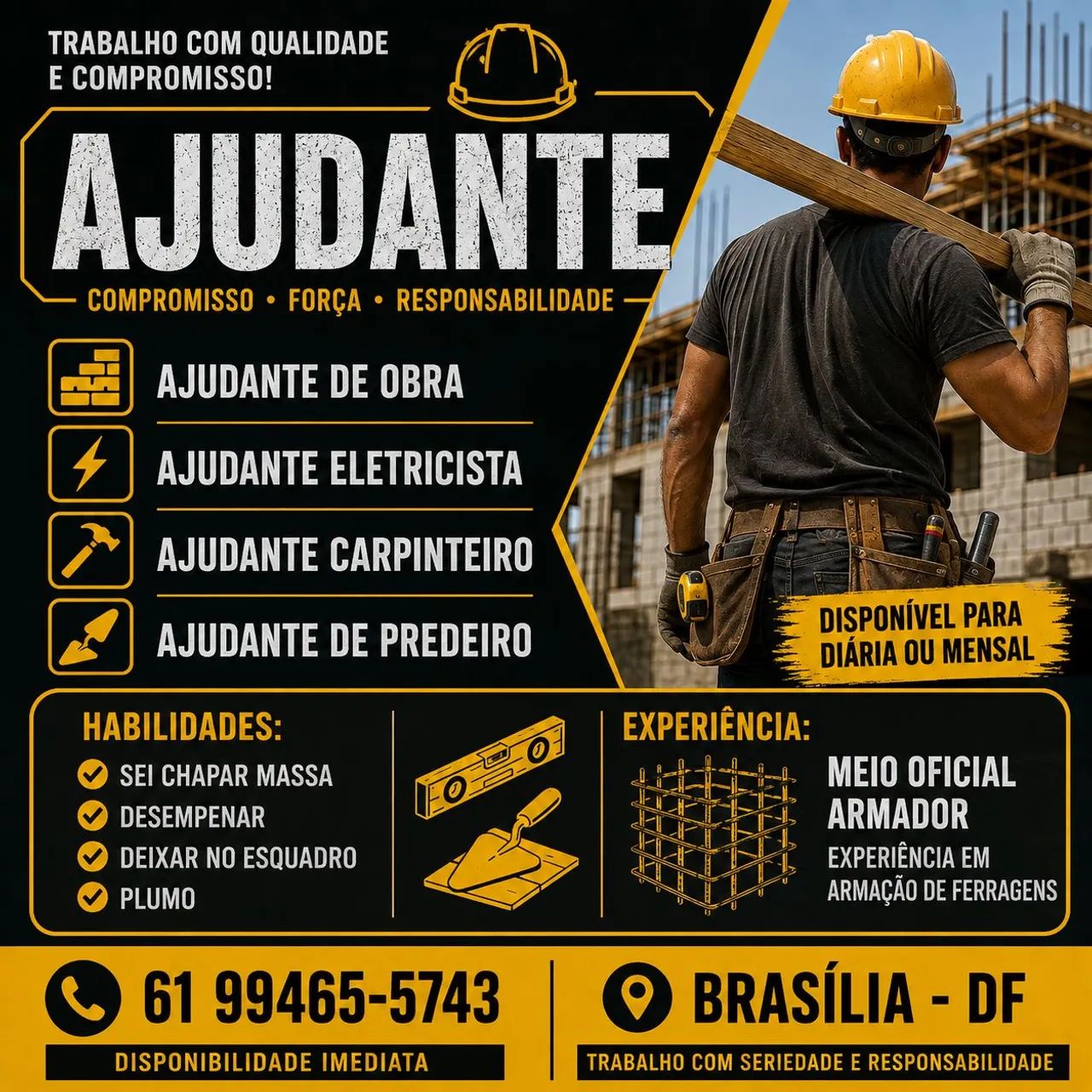 Chama disponível ?