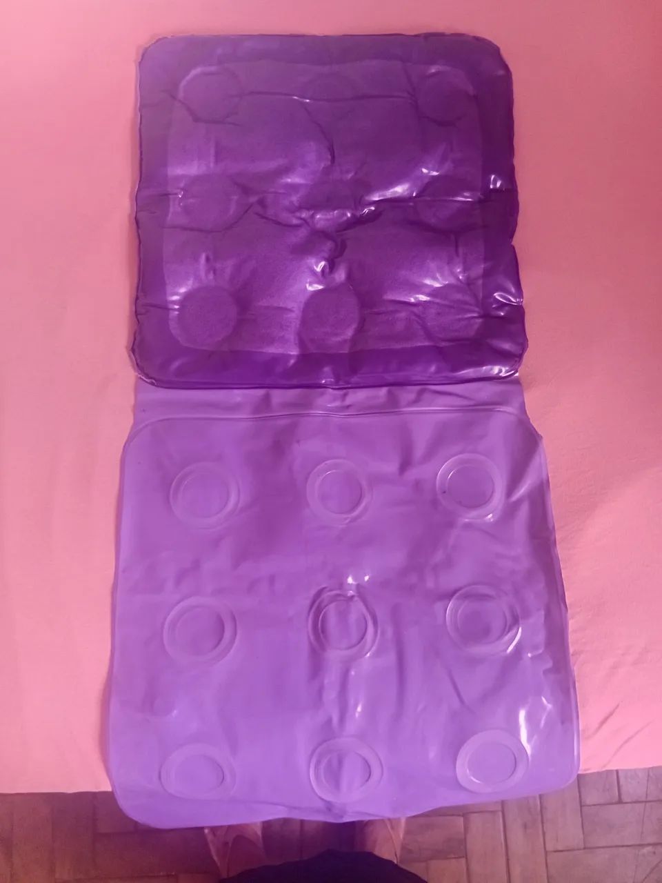 Almofada em gel com encosto inflavel - Foto 2