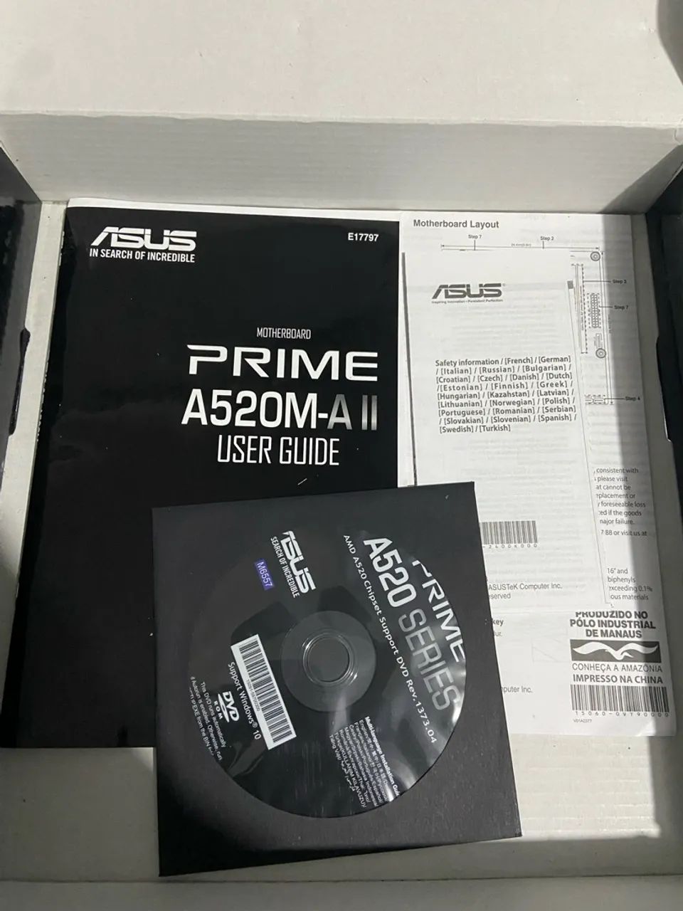 Placa Mãe Asus A520m-A II Socket Am4 - Foto 4