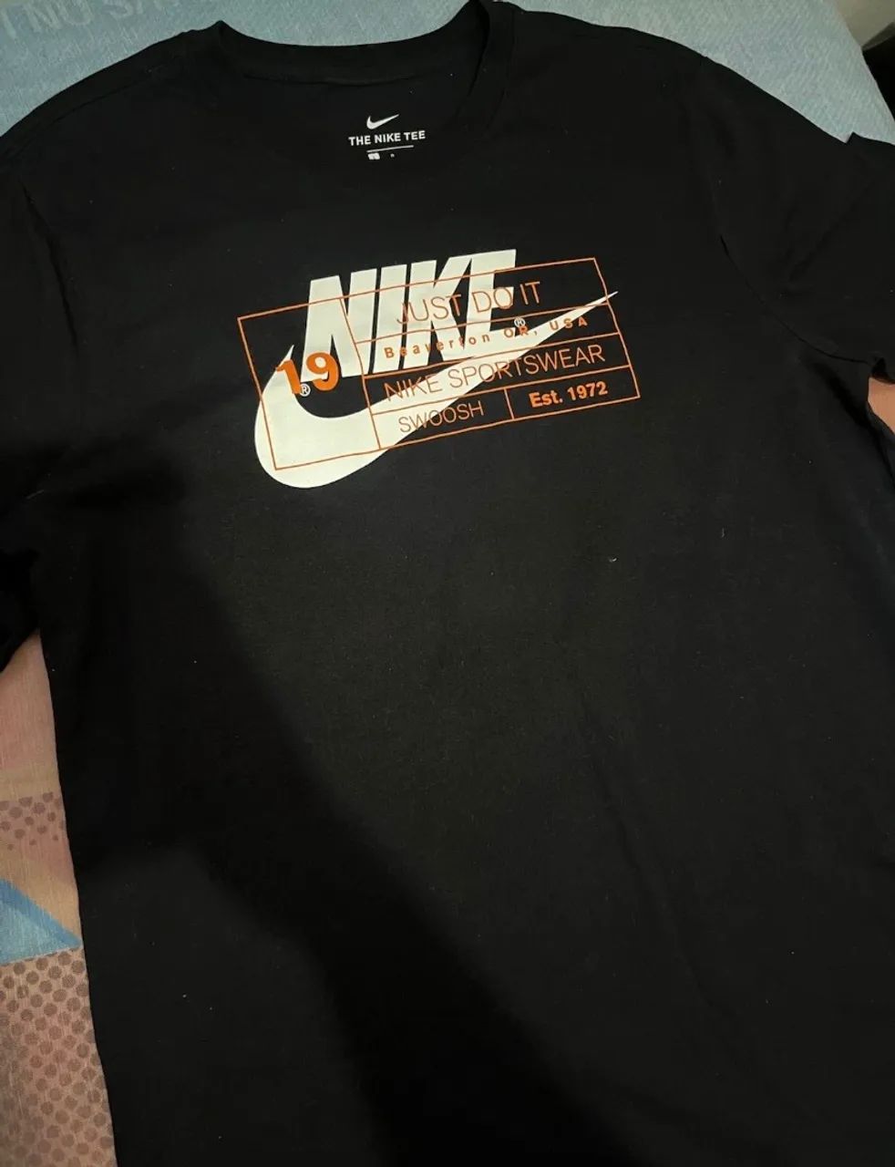 camisa nike toda preta g