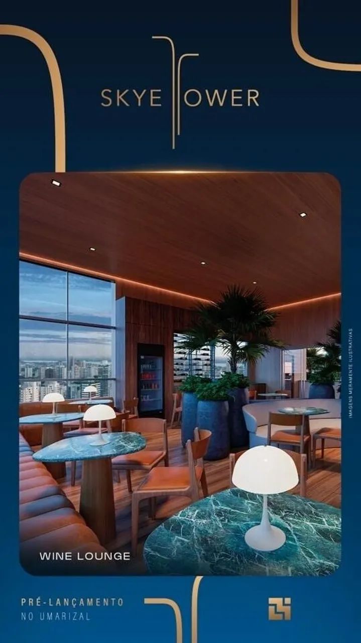EDIFICIO - SKYE TOWER: Compacto, funcional e bem localizado em Belém - Foto 4