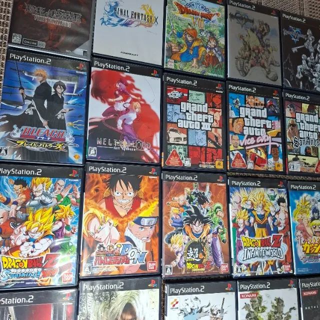 JOGOS ORIGINAIS JAPONESES DE PLAYSTATION 2 - PS2 - Jogos de Vídeo