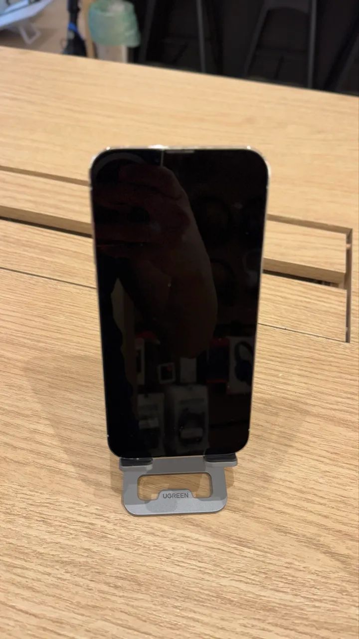 iPhone 13 Pro Max Branco 128GB - Seminovo - Foto 2