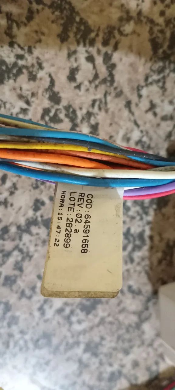 Chicote rede elétrica da lavadora eletrolux LTR10 - Foto 4