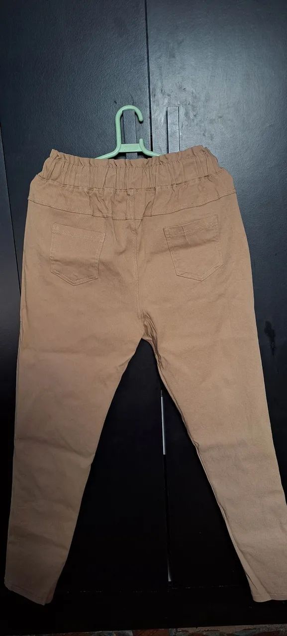 Calça bem confortável de elástico nova - Foto 4