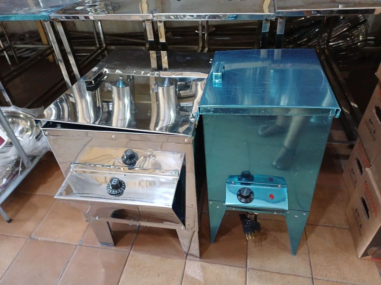 Maquina de pelar frango industrial  - Foto 4