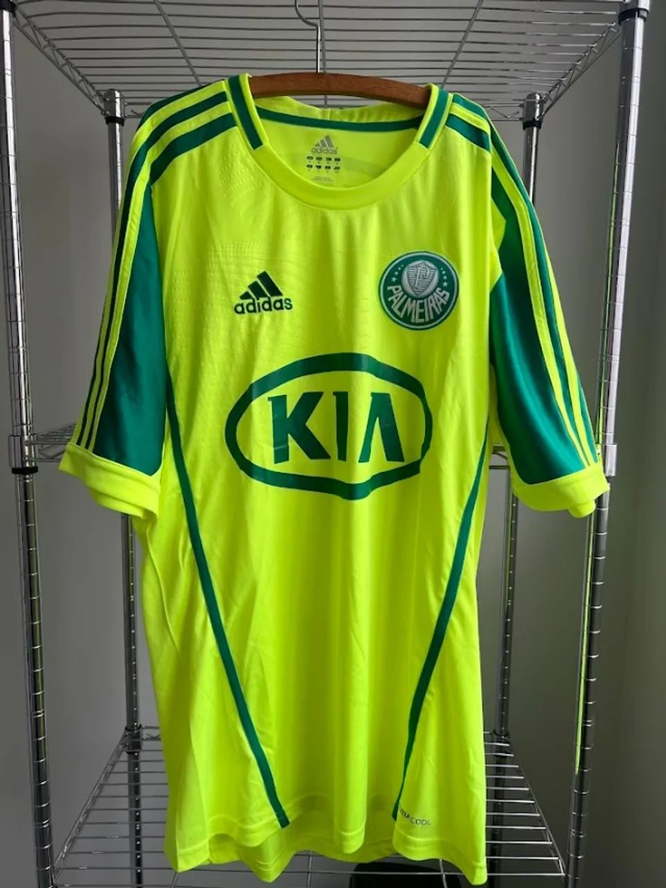 Camisa Adidas Palmeiras IV (2012) - Verde Limão