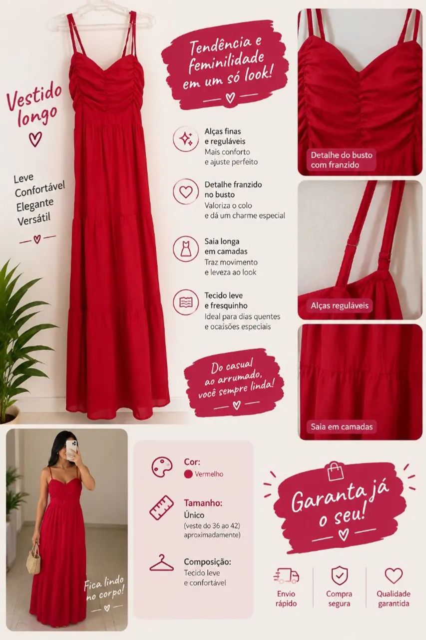 Vestido vermelho 