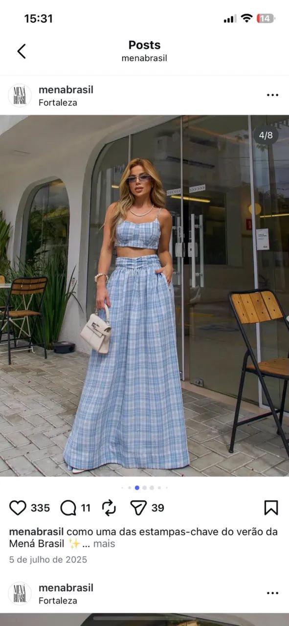 Vestido Mená tamanho 38