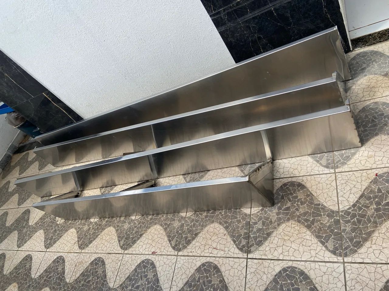Prateleiras inox 