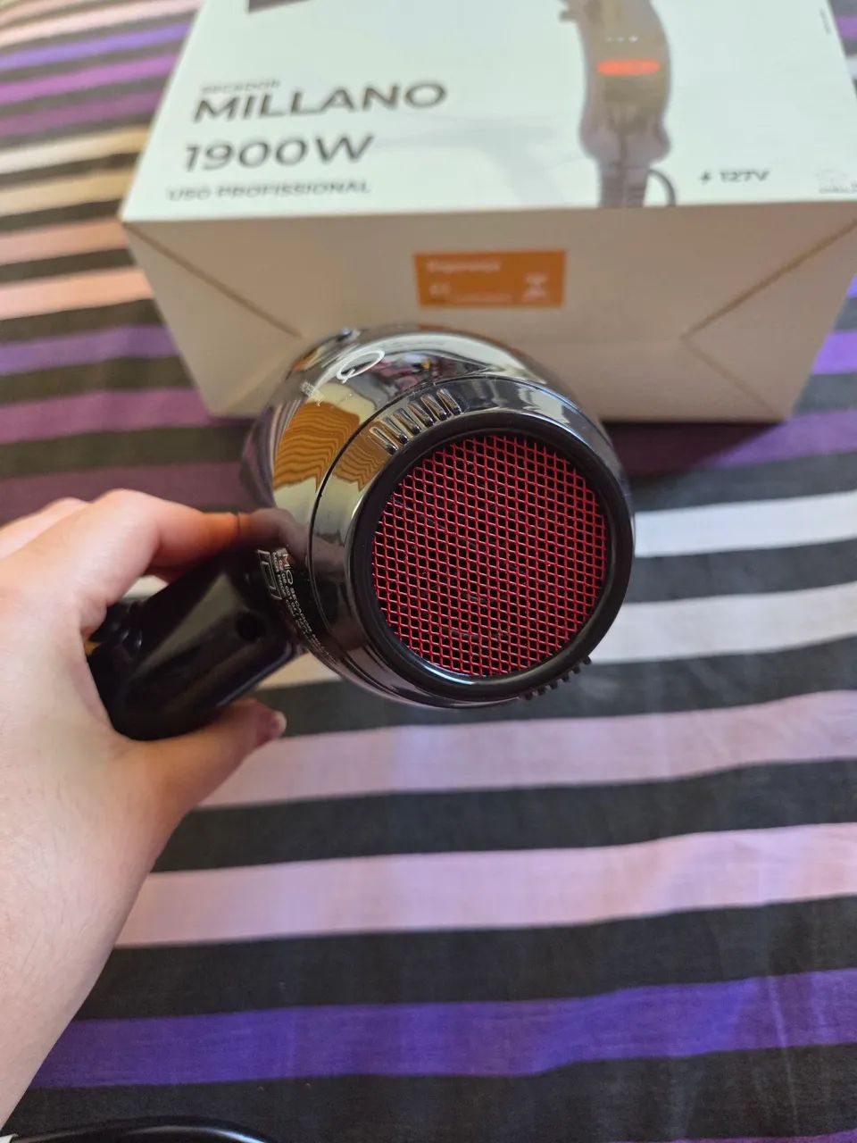 Secador profissional Millano 1900W 127V - Foto 5