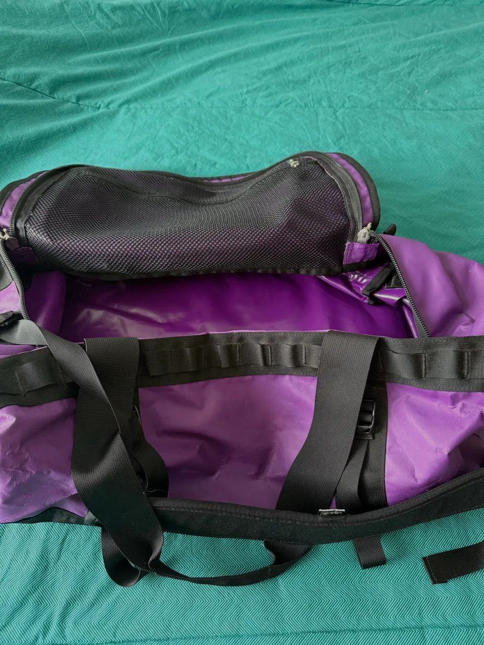 Duffel Bag North Face - Roxo M - Foto 5
