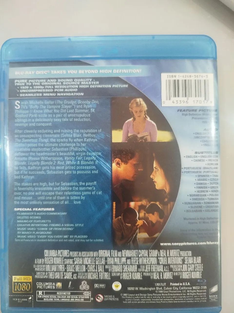 Blu-ray Segundas Intenções (Importado EUA) - Foto 2