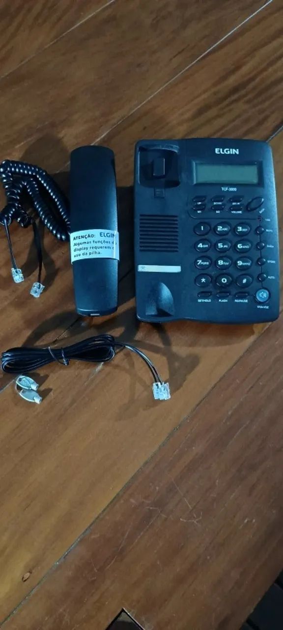 Telefone com Fio TCF-3000 - Elgin (Usado) - Foto 3
