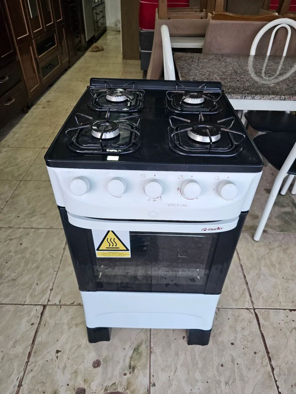 Fogão usado funcionando perfeitamente 