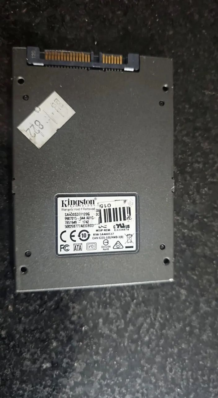 SSD Kingston - Aceito proposta