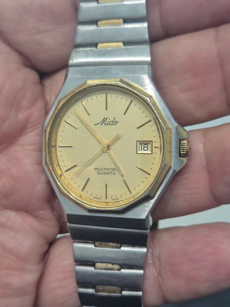 Relógio MIDO MULTIFORT QUARTZ  2933   -   ÓTIMO ESTADO - Foto 4