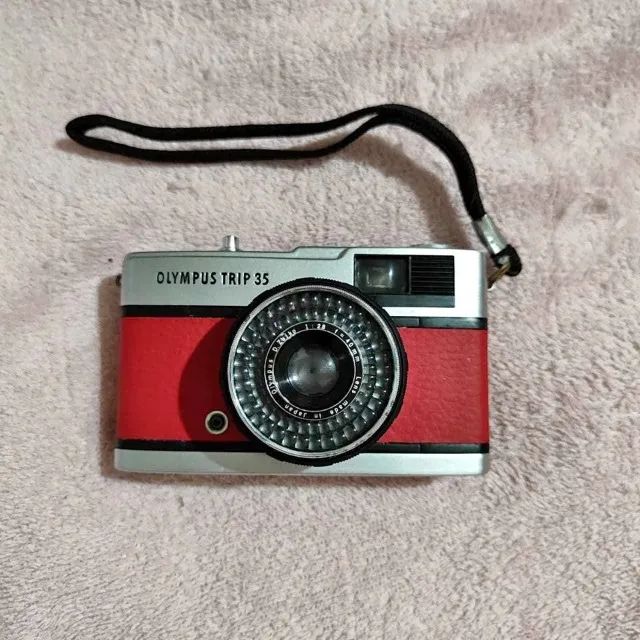 Câmera Analógica Olympus Trip 35 - Câmeras e Filmadoras - Cristo