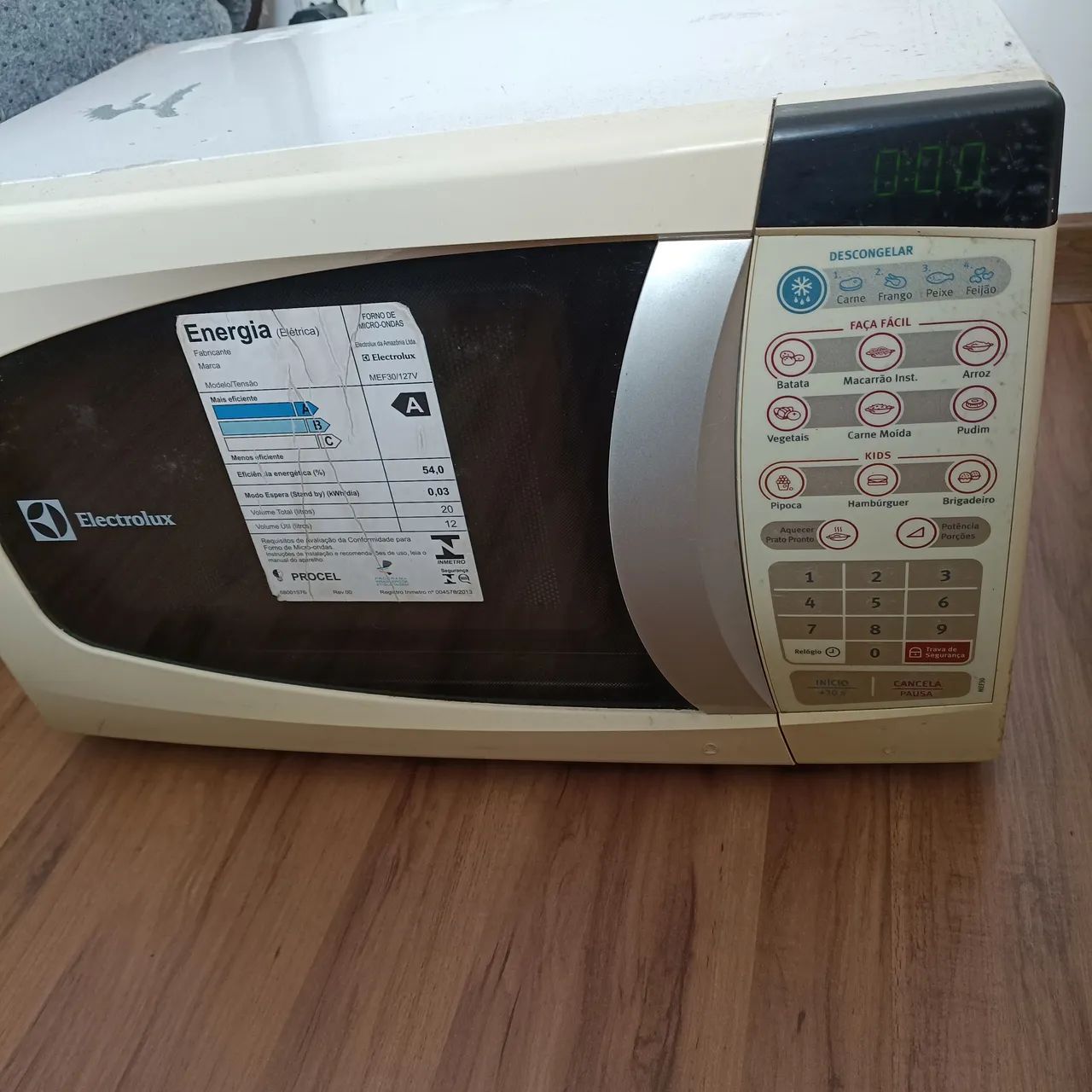 Microondas Eletrolux 20 litros 