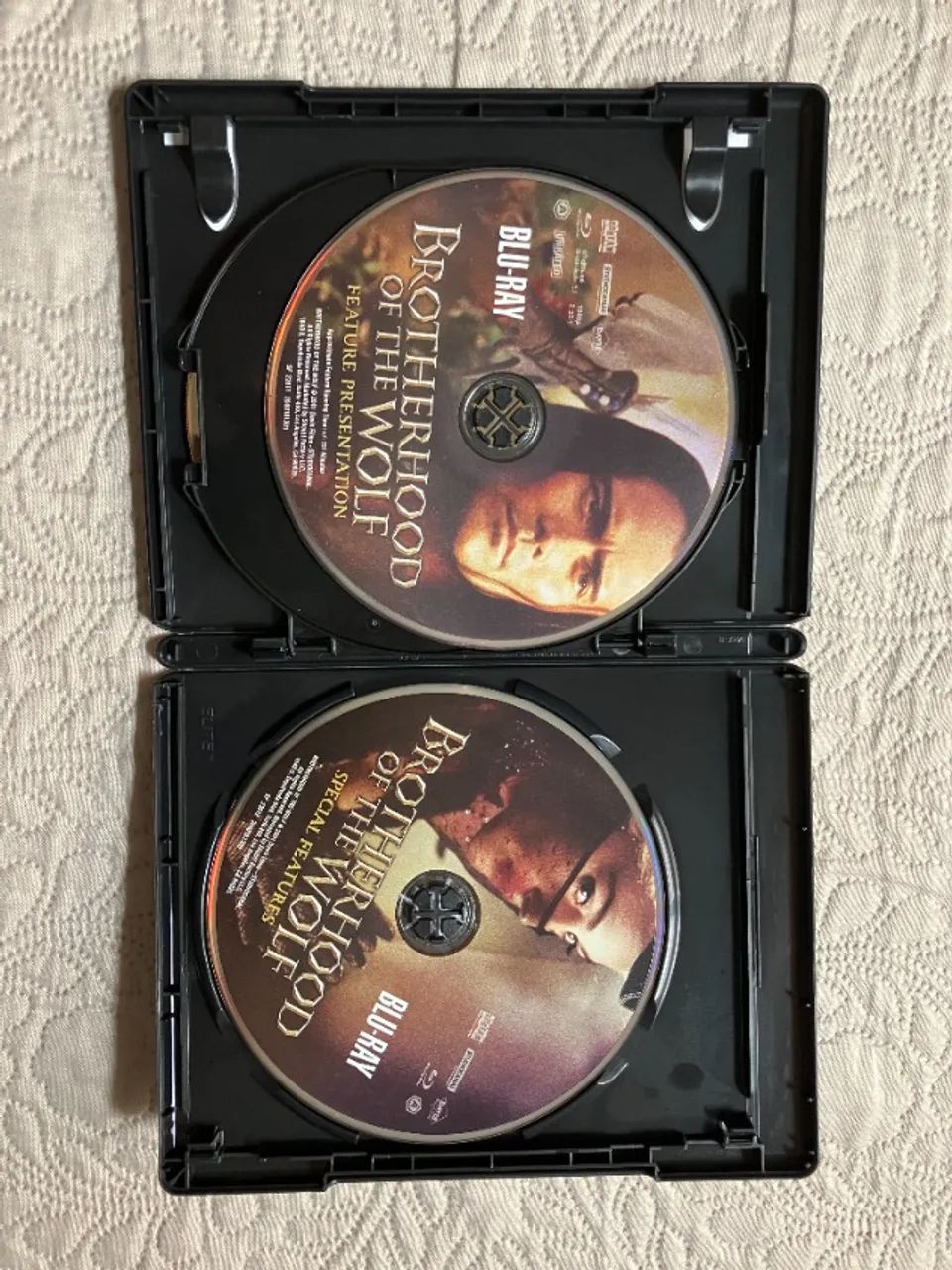 o pacto dos lobos (4k + bluray duplo) 3 discos - Antiguidades