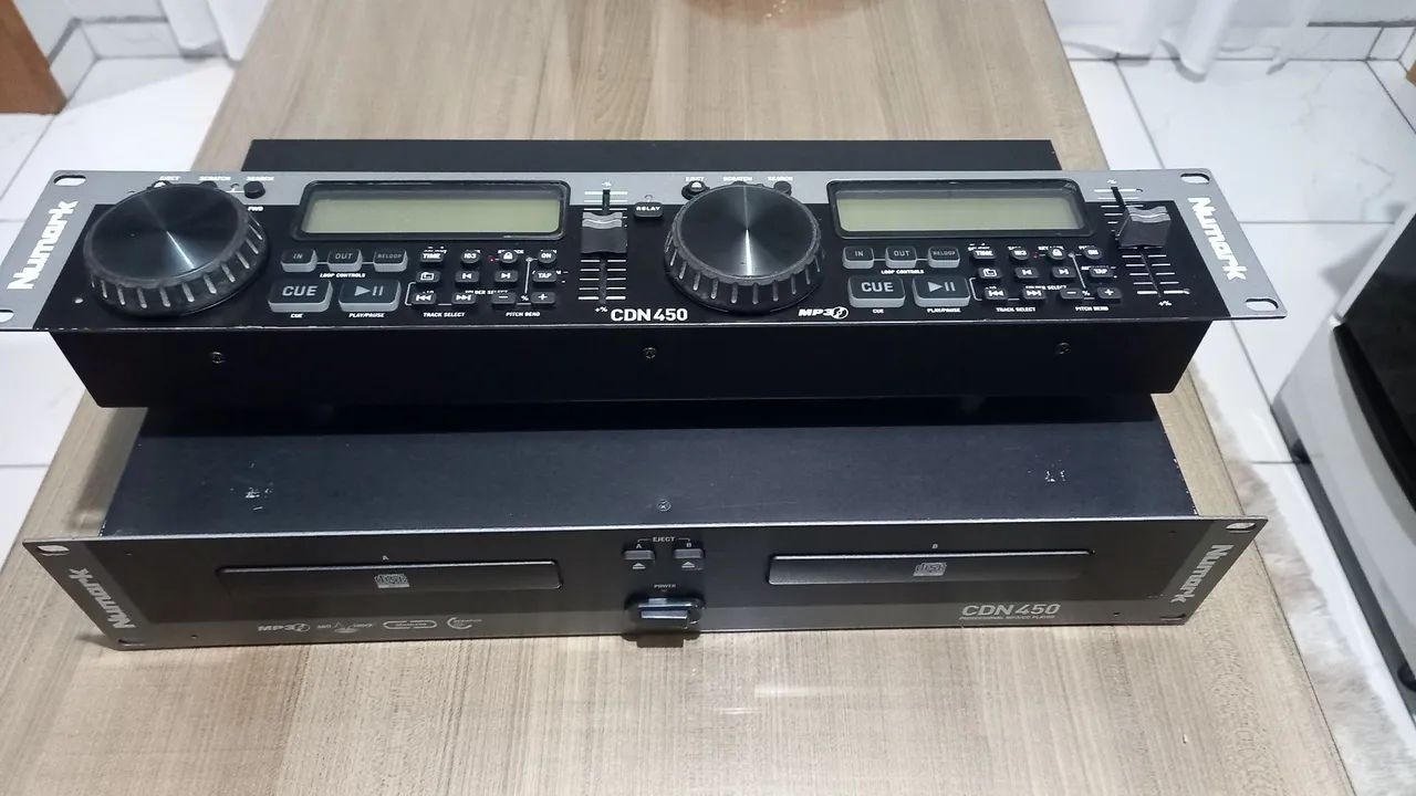 Cd j player Numark cdn 450 padrão Rack - Foto 5