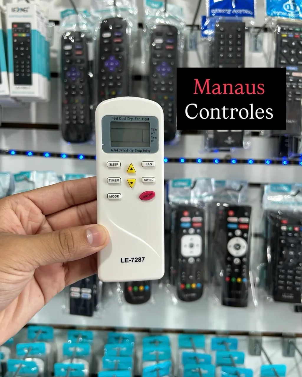 Controle de Ar condicionado Split Novexium 