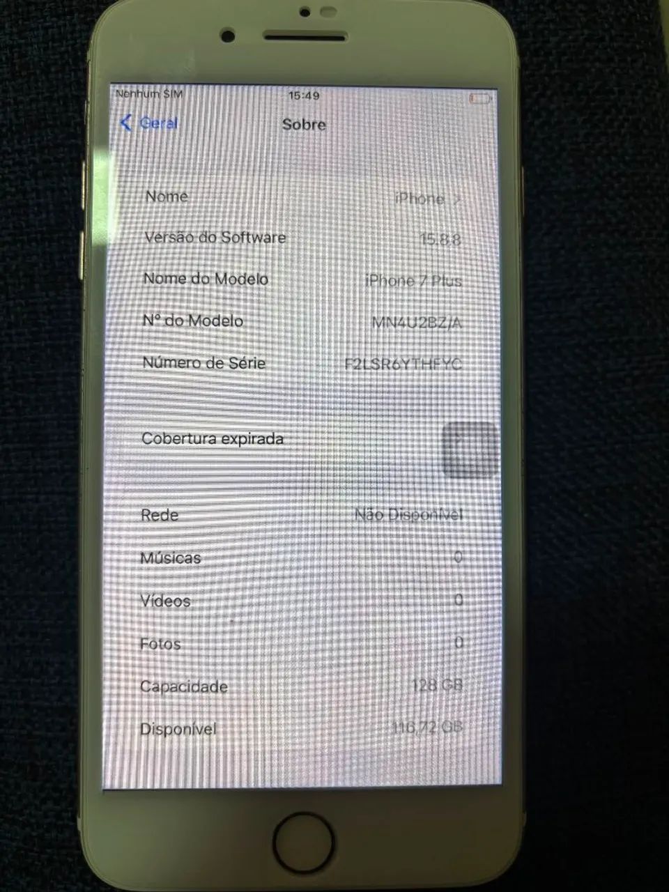 iPhone 7 Plus 128GB Rosa + Capinha - Bateria 100% - Foto 4
