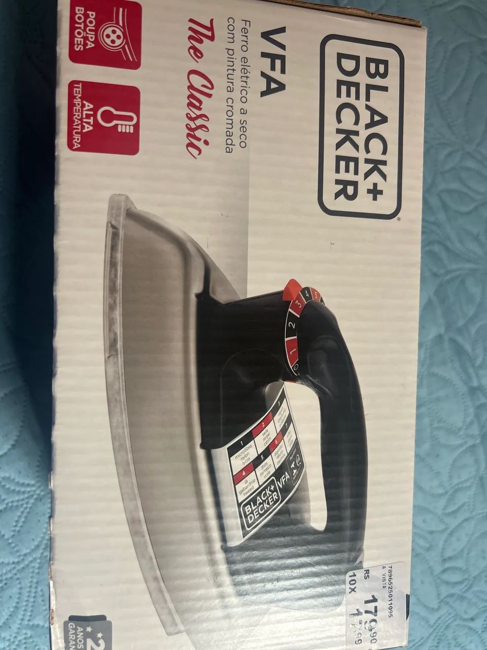Ferro de passar black Decker