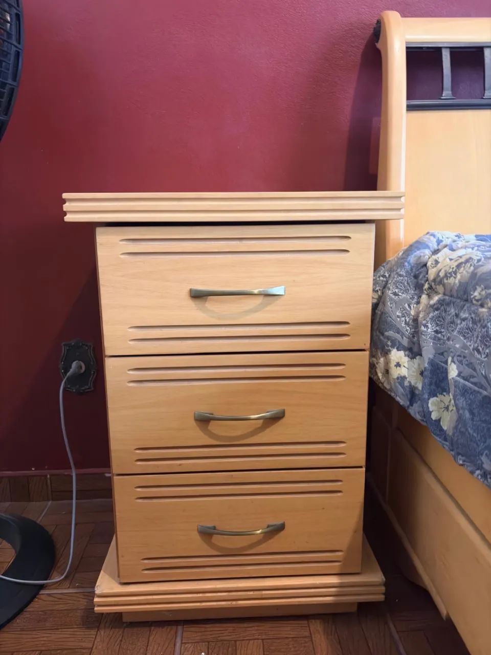 Cama Queen de madeira - Foto 4