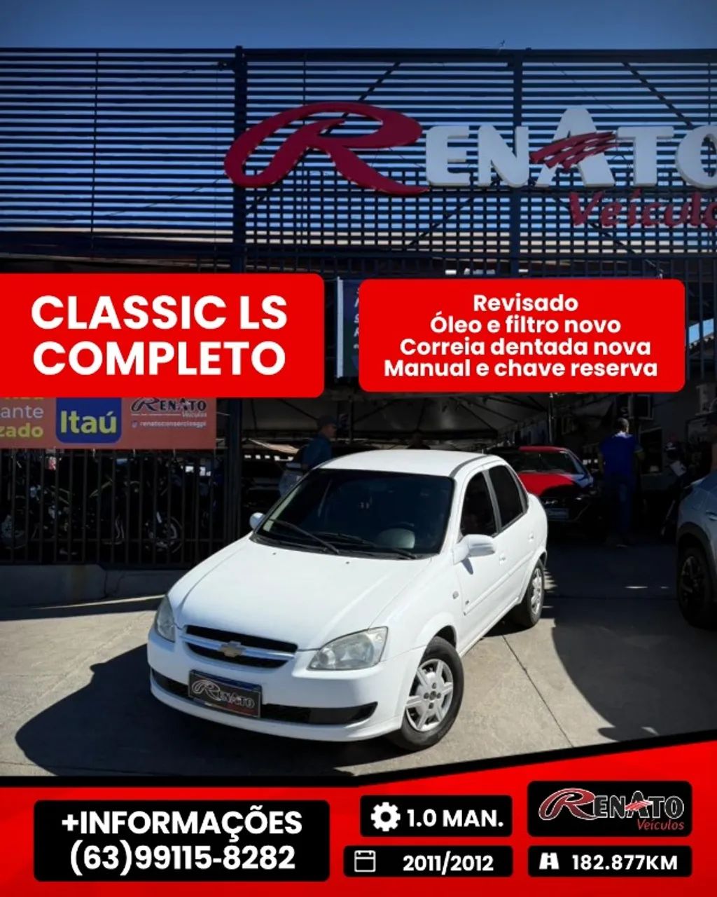 Chevrolet Classic Classic Life/LS 1.0 VHC FlexP. 4p 2012