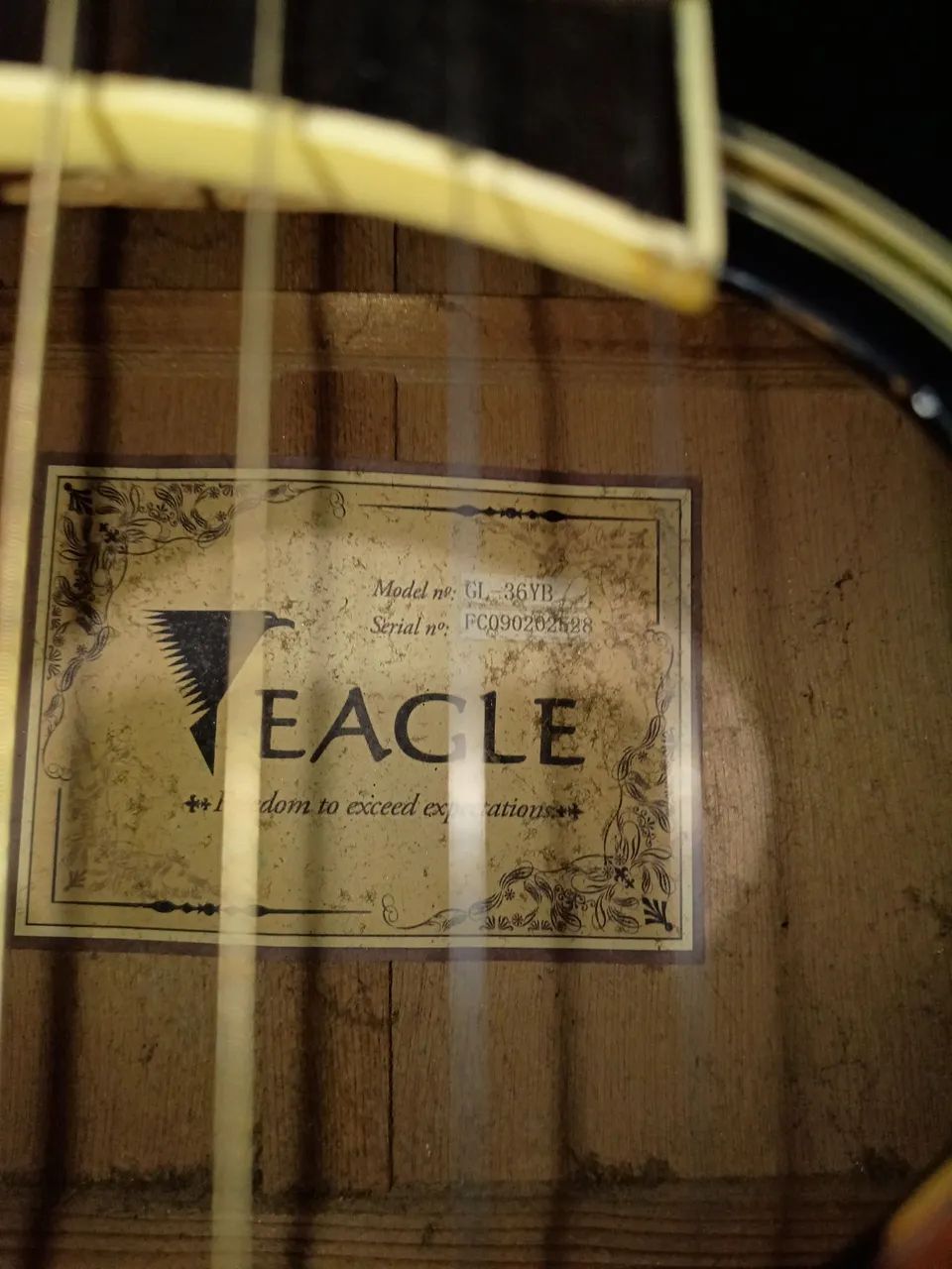 Violão Eagle GL36 YB - Foto 3