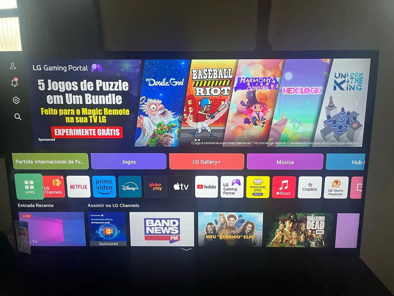 Vendo tv 55 polegadas LG 