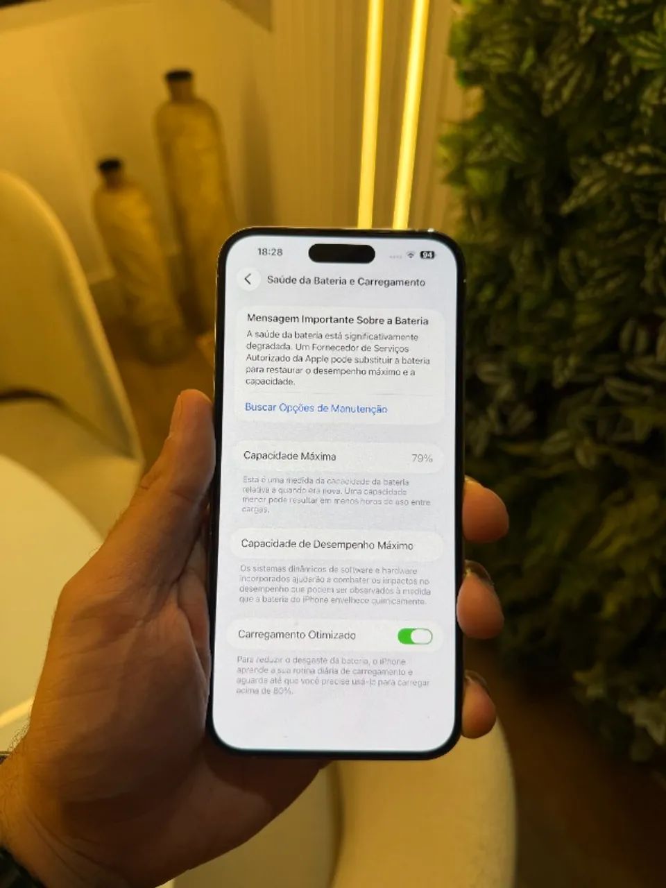 iPhone 14 Pro Max 256GB Prata - Foto 3